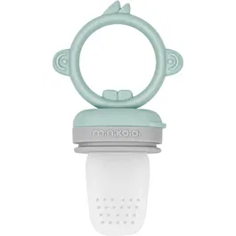 Minikoioi Feeder Teether River Green/ Powder Grey suzetă pentru alimentare River Green/Powder Grey 1 buc
