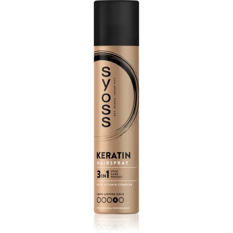 Syoss Keratin Hairspray fixativ cu fixare foarte puternica 300 ml