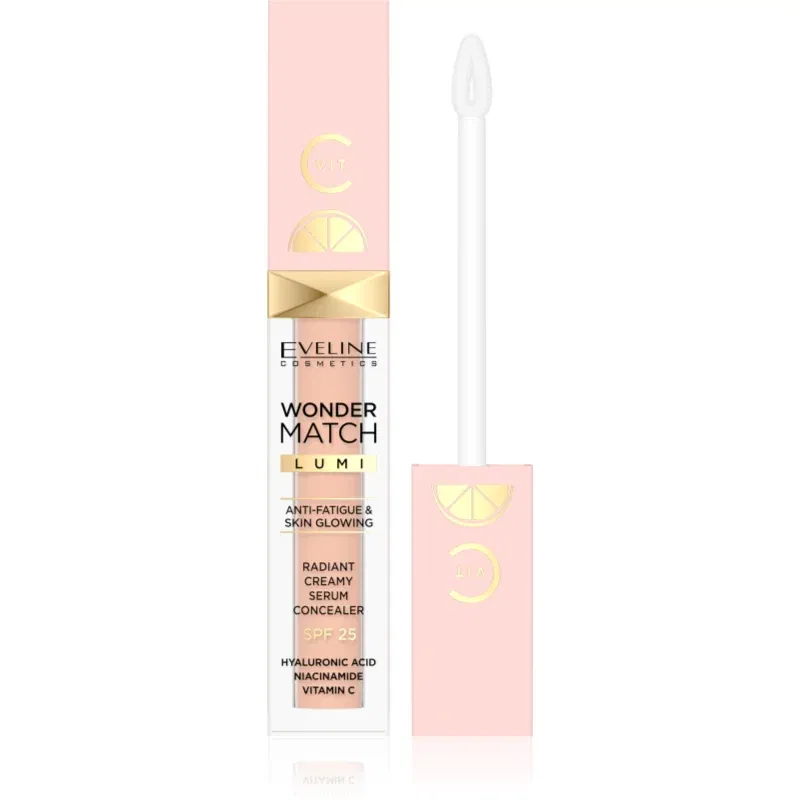 Eveline Cosmetics Wonder Match Lumi corector iluminator SPF 25 culoare 10 Vanilla 6,8 ml