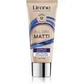 Lirene Nature Matte Make-up lichid matifiant pentru un efect de lunga durata culoare 12 Natural 30 ml