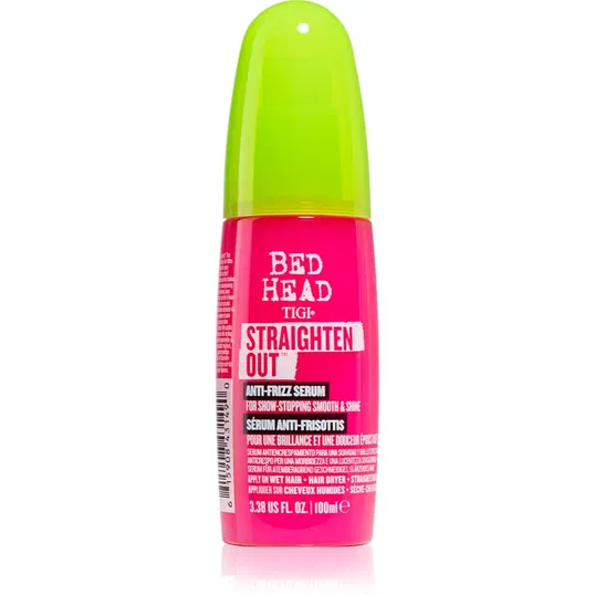 TIGI Straighten Out Anti-Frizz Serum ser netezire pentru un par stralucitor si catifelat 100 ml