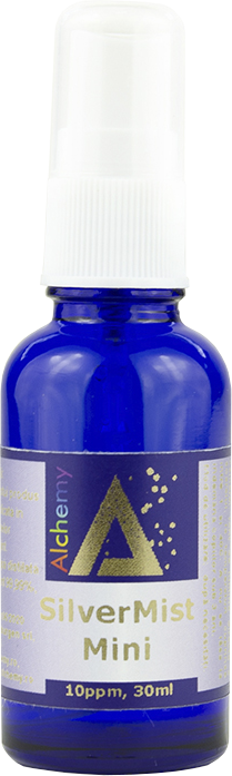 Pulverizator spray cu argint coloidal Silver Mist Mini 10ppm, 30ml, Alchemy