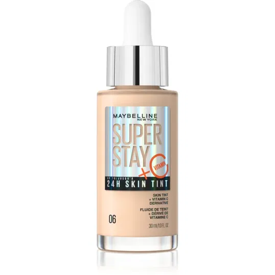 MAYBELLINE NEW YORK SuperStay Vitamin C Skin Tint ser pentru uniformizarea nuantei tenului culoare 06 30 ml