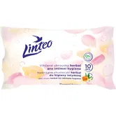 Linteo Personal hygiene Șervețele umede pentru igiena intima Mini herbal 10 buc