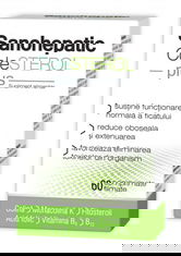 Sanohepatic Colesterol Plus, 60 comprimate filmate, Zdrovit