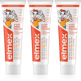 Elmex Caries Protection Kids pastă de dinți pentru copii 3 x 50 ml