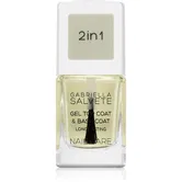Gabriella Salvete Nail Care Top & Base Coat lac de unghii de baza si superioara cu textura de gel 11 ml
