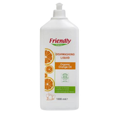 Detergent de vase manual cu portocale, 1000ml, Friendly Organic