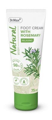 Dr. Max Natural Crema pentru picioare cu rozmarin, 75ml