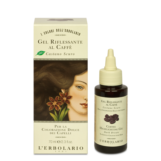 L`Erbolario Coffee Gel pentru colorarea parului Castaniu, 70ml