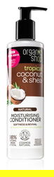 Balsam hidratant pentru par uscat si deteriorat Coconut & Shea, 280ml, Organic Shop
