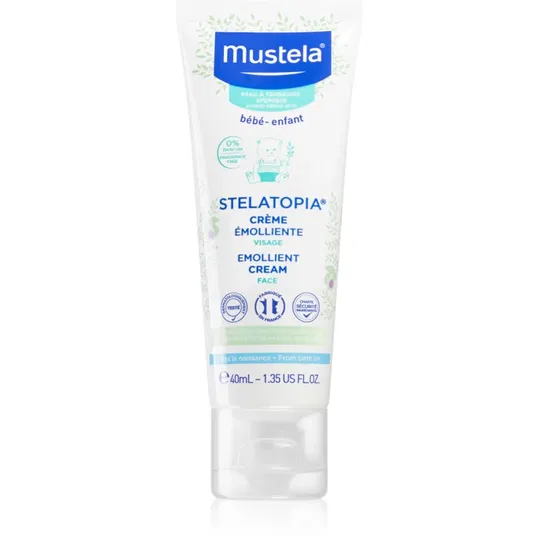 Mustela Bébé Stelatopia cremă de față pentru fermitate pentru nou-nascuti si copii 40 ml