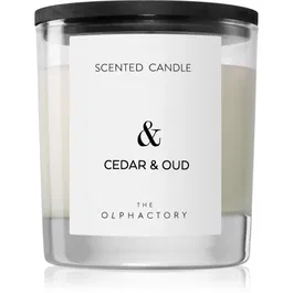 The Olphactory The Olphactory Cedar & Oud lumânare parfumată 200 g