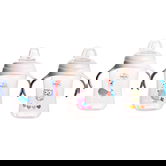 Cana cu manere si cioc de silicon 6+ Baby, 300ml, Minut