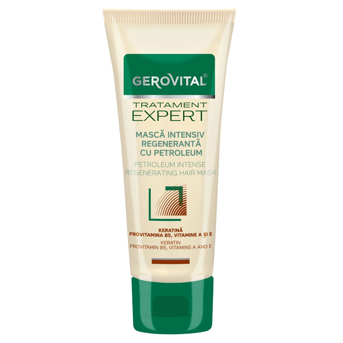 Masca intensiv regeneranta cu petroleum Tratament Expert, 150ml, Gerovital