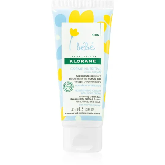 Klorane Bébé Nutrition crema nutritiva pentru copii 40 ml