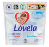 Detergent capsule pentru rufe albe si colorate, 23 capsule, Lovela Baby