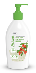 Dr. Max Natural Gel de dus cu Goji si Vitamina E, 500ml