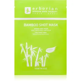 Erborian Bamboo mască textilă nutritivă cu efect de hidratare 15 g