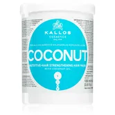Kallos KJMN Professional Coconut masca hranitoare pentru par deteriorat 1000 ml