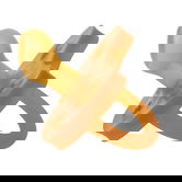 Suzeta ortodontica monobloc din latex organic pentru 0-6 luni 670-00, 1 bucata, Grunspecht