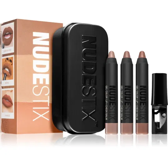 Nudestix 90's Nude Mini Lips set de buze mat