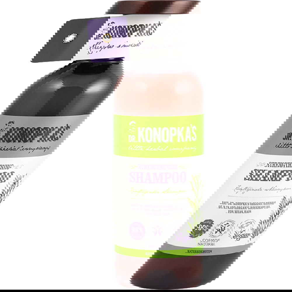 Sampon pentru intarirea firului de par Little Herbal Company, 500ml, Dr.Konopkaâ€™s