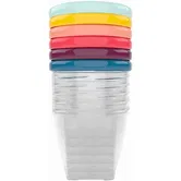 Babymoov Bowls Multicolor castron cu capac 6x250 ml