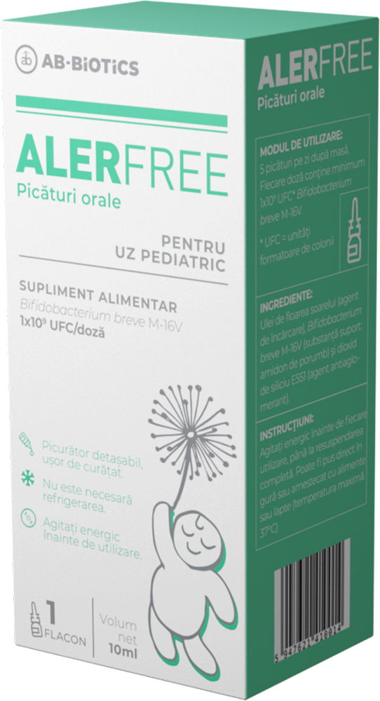 Alerfree picaturi orale, 10ml, Ab-Biotics