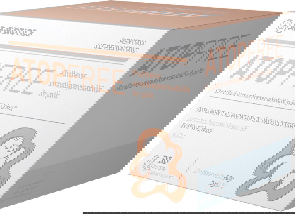 Atopfree pulbere orodispersabila, 30 plicuri, Ab-Biotics