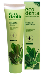 Pasta de dinti pentru albire cu ulei de menta, extract de salvie si kalident, 100ml, Ecodenta
