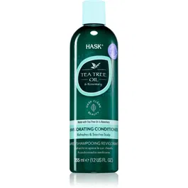 HASK Tea Tree Oil & Rosemary balsam revigorant pentru un scalp uscat, atenueaza senzatia de mancarime 355 ml
