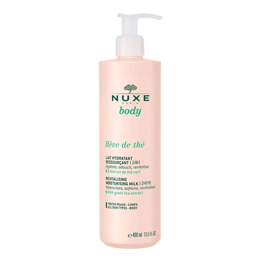Lotiune de corp hidratanta 24h pentru toate tipurile de piele Reve De The, 400ml, Nuxe
