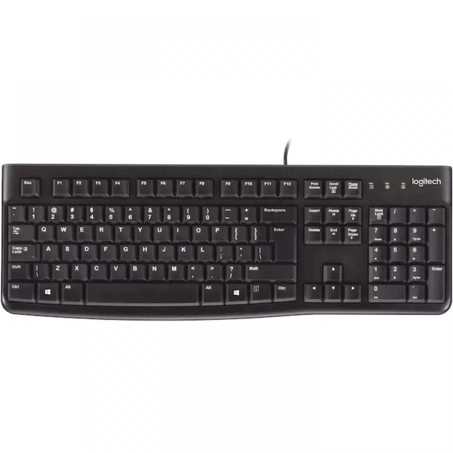 Tastatura Logitech K120 Cu Fir Interfata USB Negru