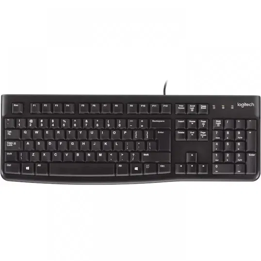 Tastatura Logitech K120 Cu Fir Interfata USB Negru
