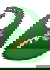 Bavetica din silicon cu buzunar cu model de maimuta, 1 bucata, Coccorito