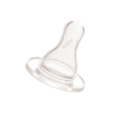 Tetina din silicon rotunda pentru +3 luni 302, 1 bucata, Bebe D' Or