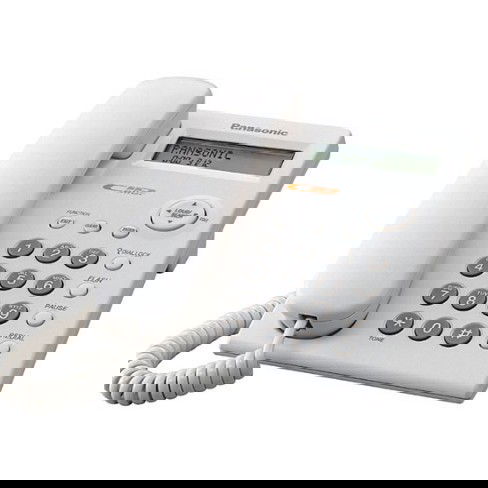 Telefon fix Panasonic TSC11FXW Analogic White