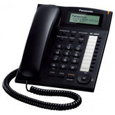 Telefon analogic Panasonic KX-TS880FXB Caller ID Speaker 10 Taste Apelare Rapida Negru