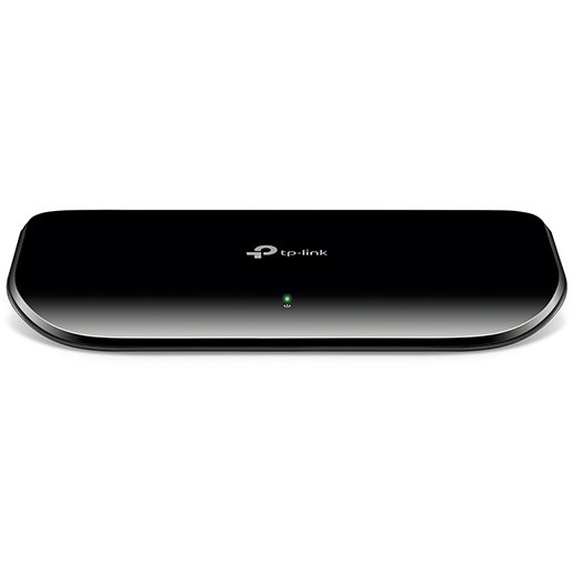 Switch TP-Link SG1008D 8 Porturi RJ45 Gigabit Cu Auto-Negociere Suport Auto MDI / MDIX Negru