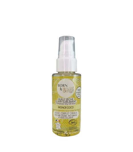 Ulei uscat bio elixir monoi cocos, 50ml, Born to Bio