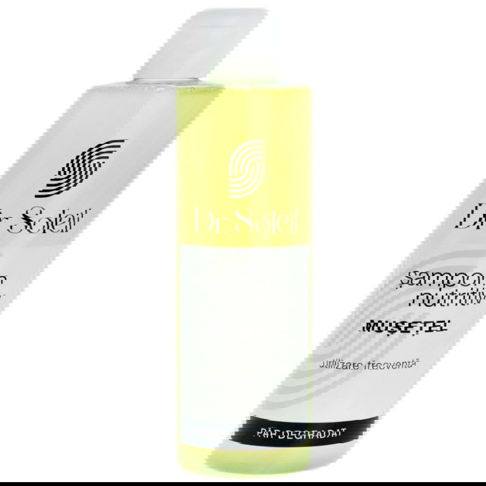 Sampon pentru par degradat cu musetel, 260ml, Dr. Soleil