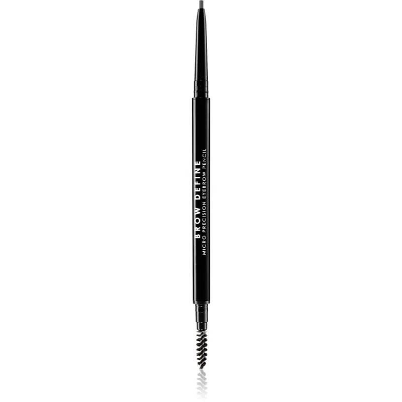 MUA Makeup Academy Brow Define creion sprâncene precise cu pensula culoare Grey 0,3 g