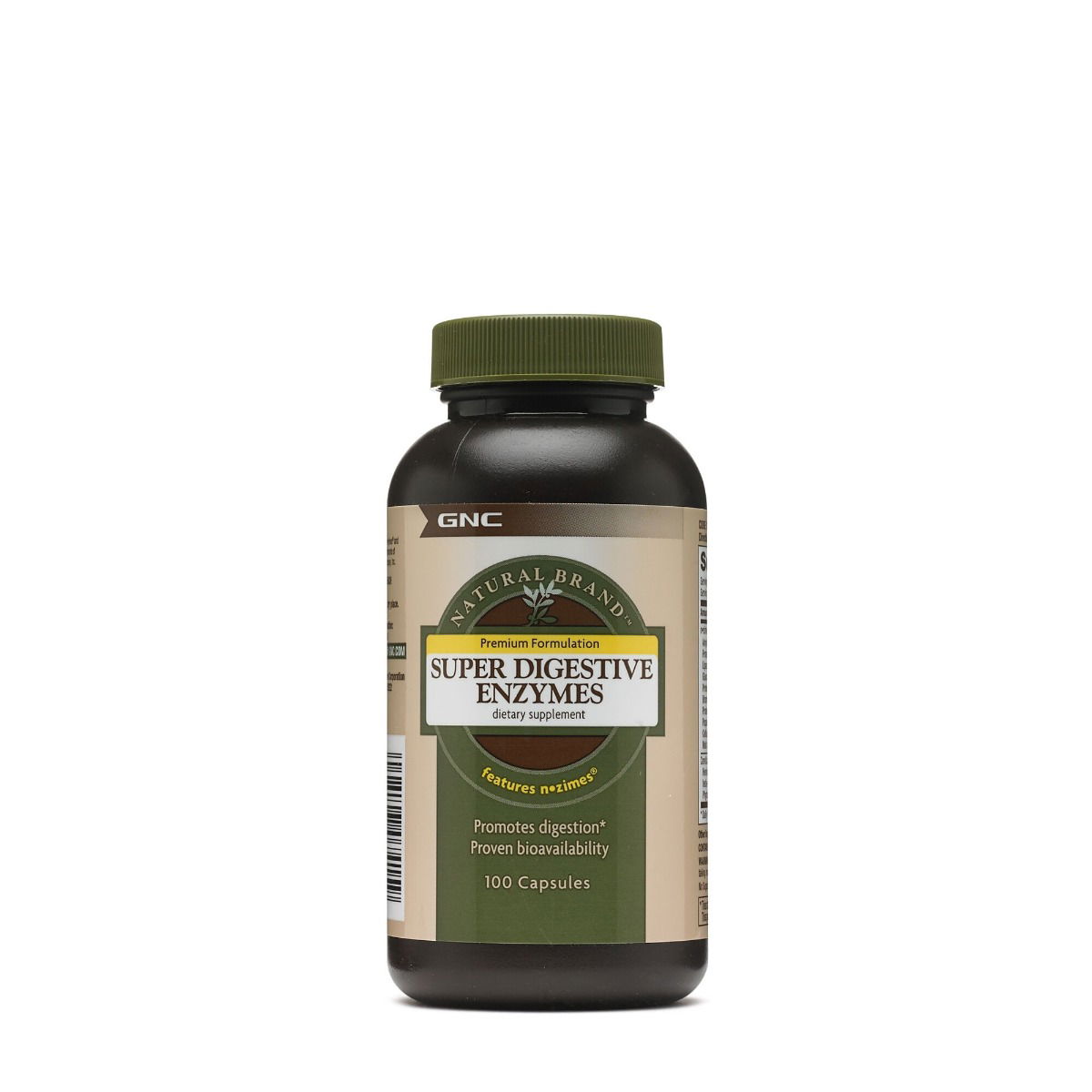 Enzime digestive Super Digestive Enzymes Natural Brand, 100 capsule, GNC