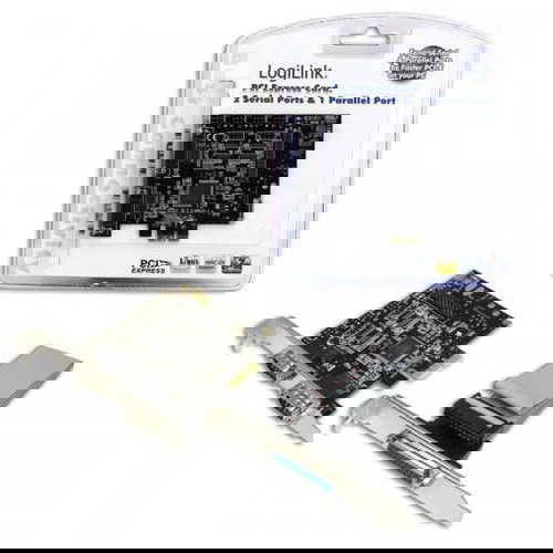 Logilink Adaptor PCI Express 2x Serial 1x Paralel