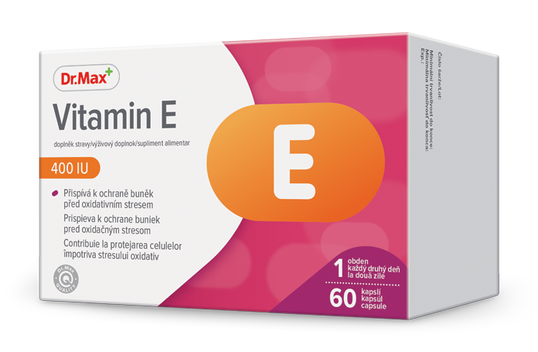 Dr. Max Vitamina E 400 UI, 60 capsule moi