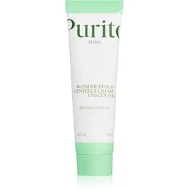 Purito Wonder Releaf Centella Cream Unscented crema regeneratoare pentru netezirea pielii 50 ml