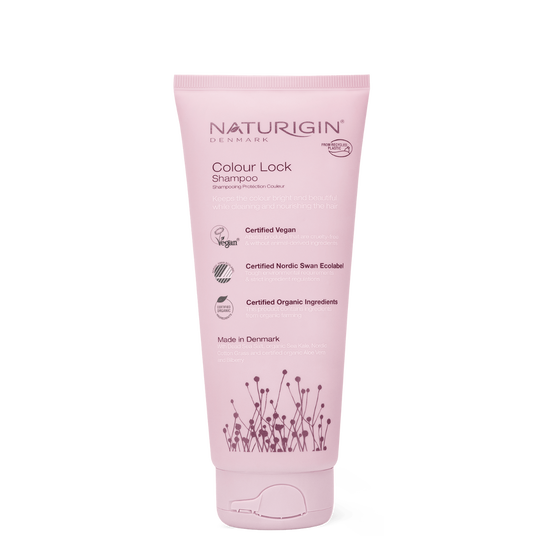 Sampon hidratant pentru protectia culorii Colour Lock, 200ml, Naturigin