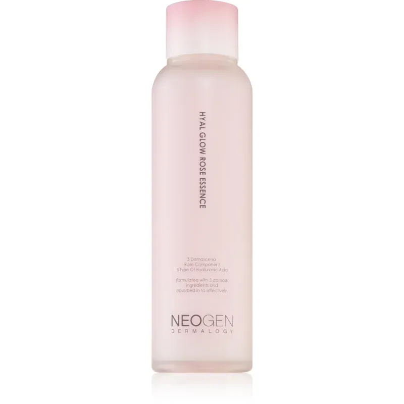 Neogen Dermalogy Hyal Glow Rose Essence emulsie hidratanta cu apă de trandafiri 160 ml