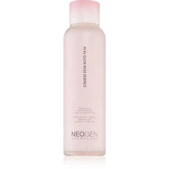 Neogen Dermalogy Hyal Glow Rose Essence emulsie hidratanta cu apă de trandafiri 160 ml